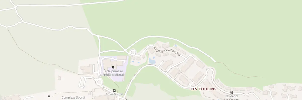 Plan du 237 Imp Vert et Ciel à Ensuès-la-Redonne