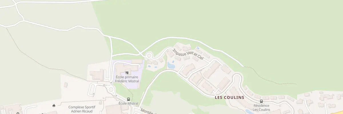 Plan du 203 Imp Vert et Ciel à Ensuès-la-Redonne