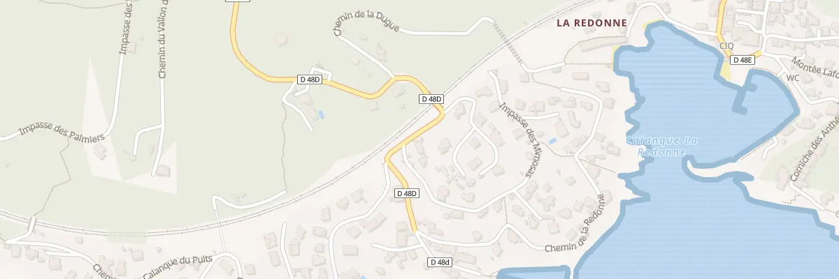 Plan du 6021 La Redonne à Ensuès-la-Redonne