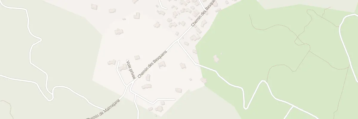 Plan du 9373 Che des Besquens à Ensuès-la-Redonne