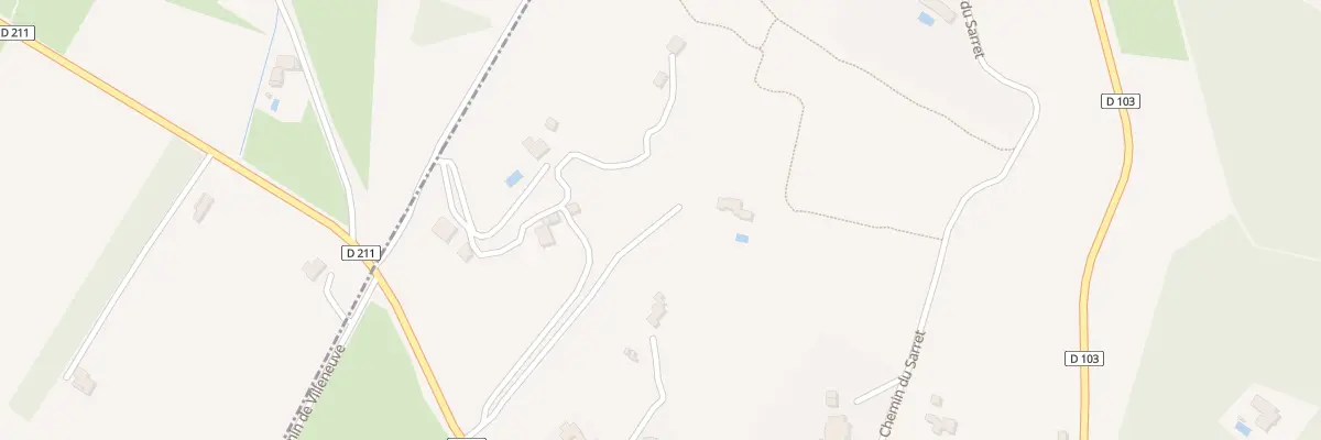 Plan du 630 Rte de Cabrières d’Avignon à Beaumettes