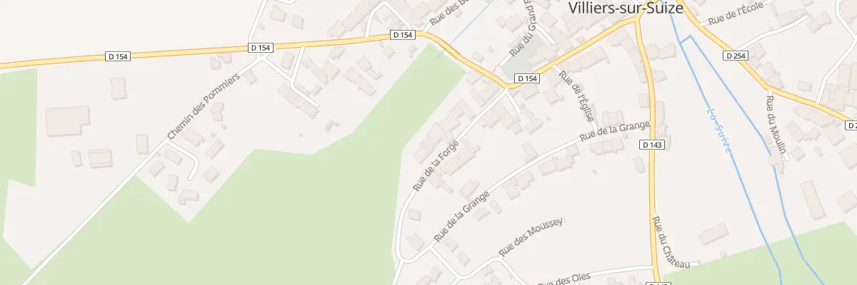 Plan du 10 Rue de la Forge à Villiers-sur-Suize