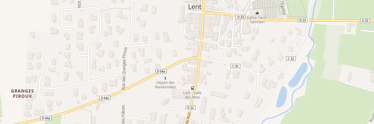 Plan du 15 Mte de la Vierge à Lent