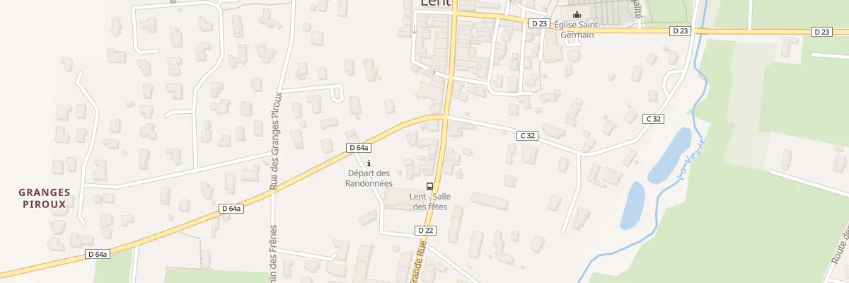 Plan du 251 Gr Grande Rue à Lent