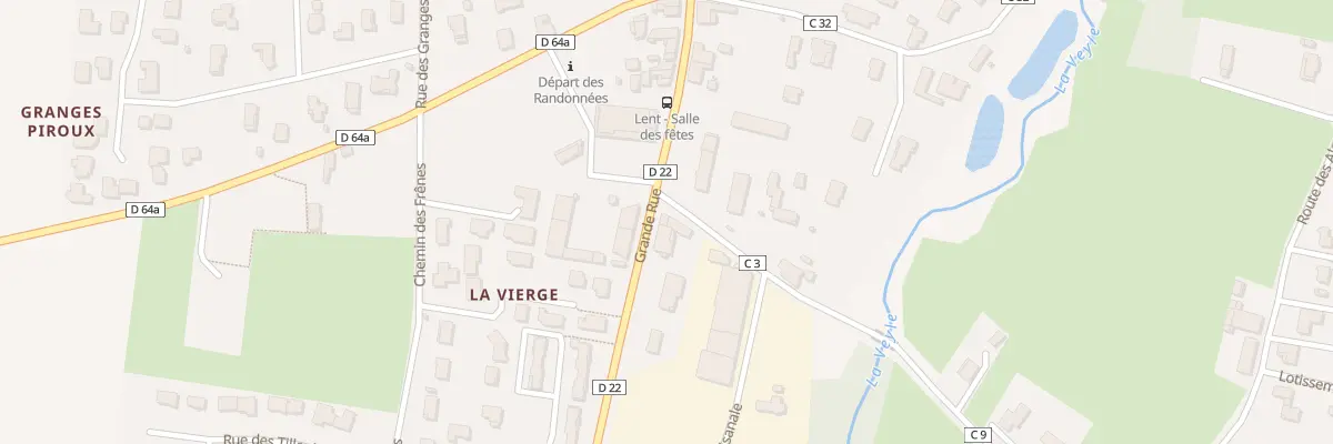 Plan du 112 Gr Grande Rue à Lent