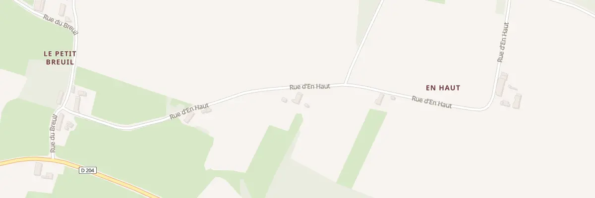 Plan du 5 Rue d’En Haut à Dampierre-en-Bresse