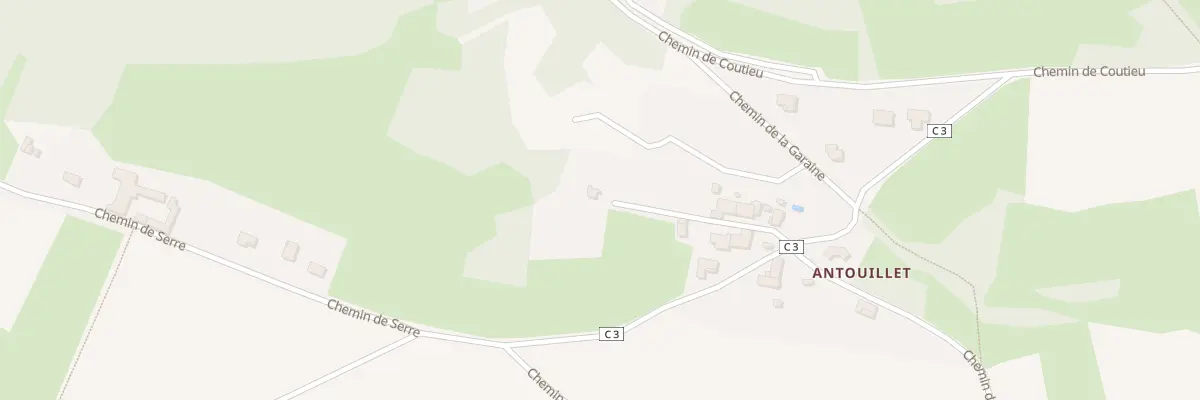 Plan du 70 Imp du Chateau Rouge à Panossas