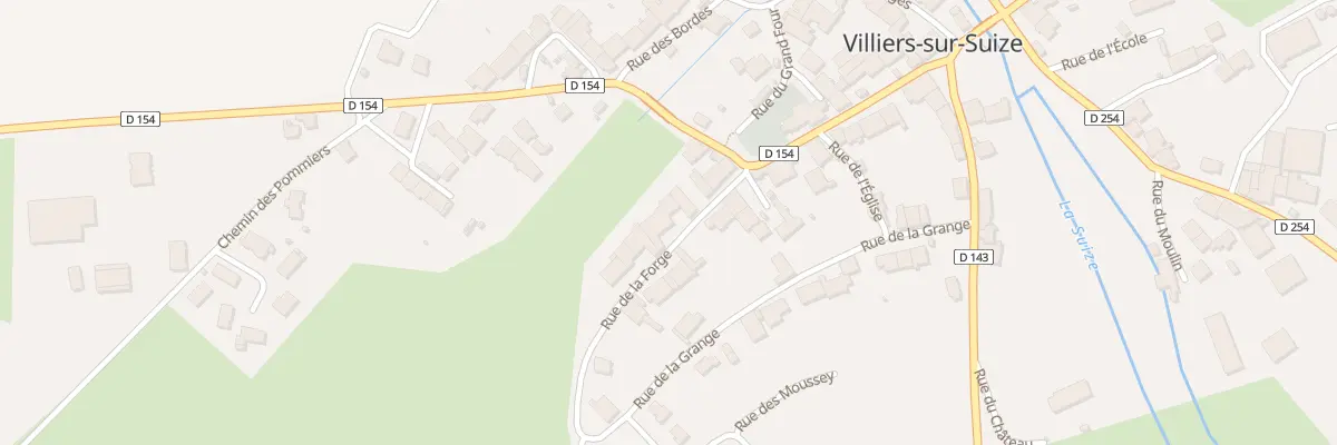 Plan du 6 Rue de la Forge à Villiers-sur-Suize