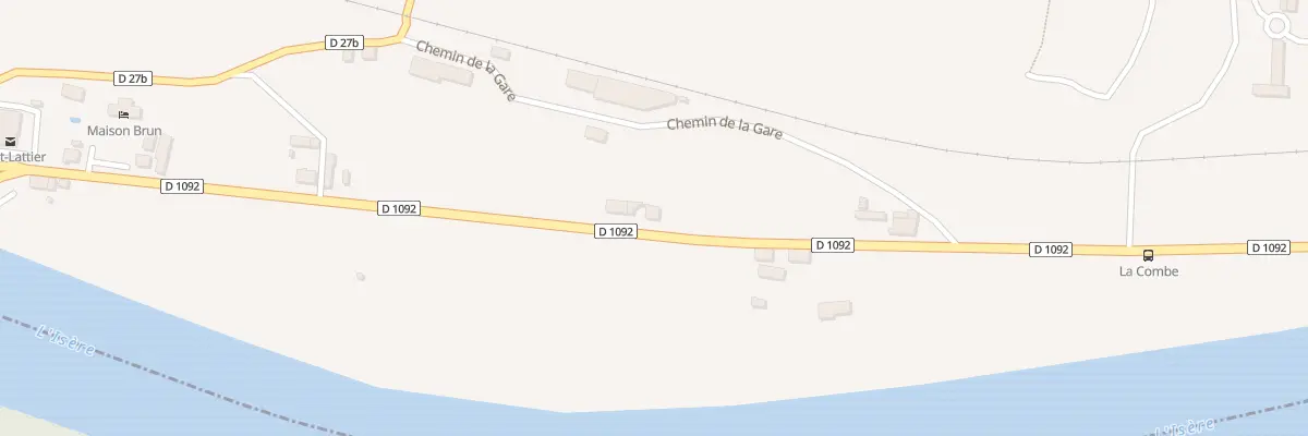 Plan du 535 Rte de St Marcellin à Saint-Lattier