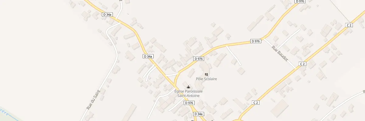 Plan du 7 Rte de Saint Jean de Losne à Pagny-le-Château