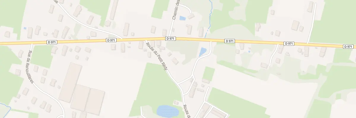 Plan du 87 Rte du Petit Rédy à Sornay