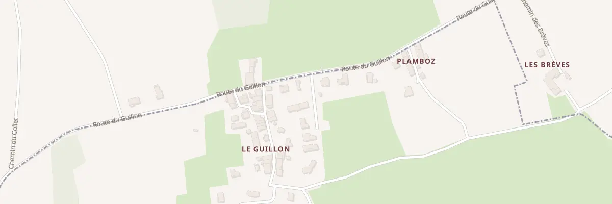 Plan du 1 Lot les Noisetiers à Rignieux-le-Franc