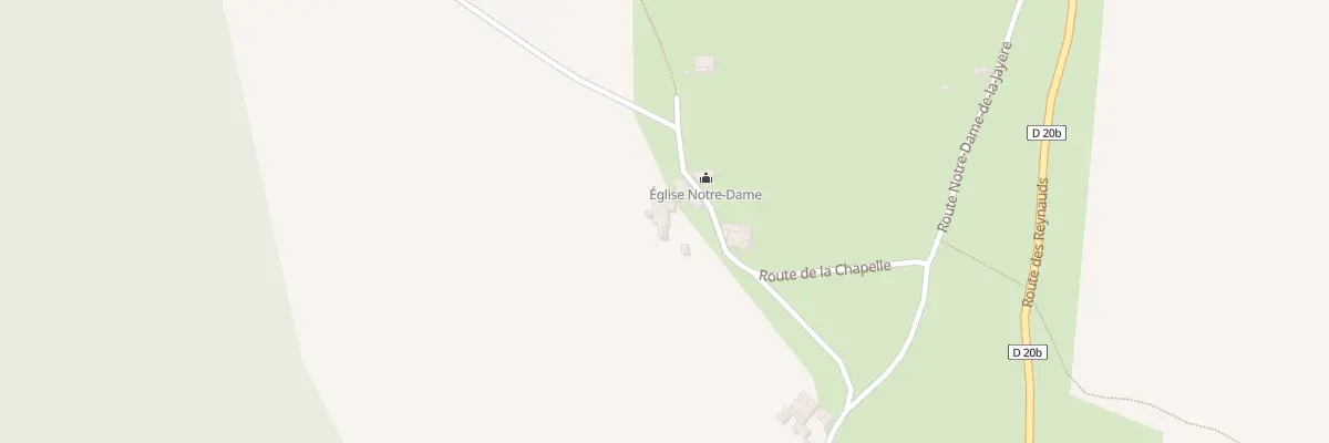 Plan du 5253 Mas de la Jayere à Saint Antoine l’Abbaye