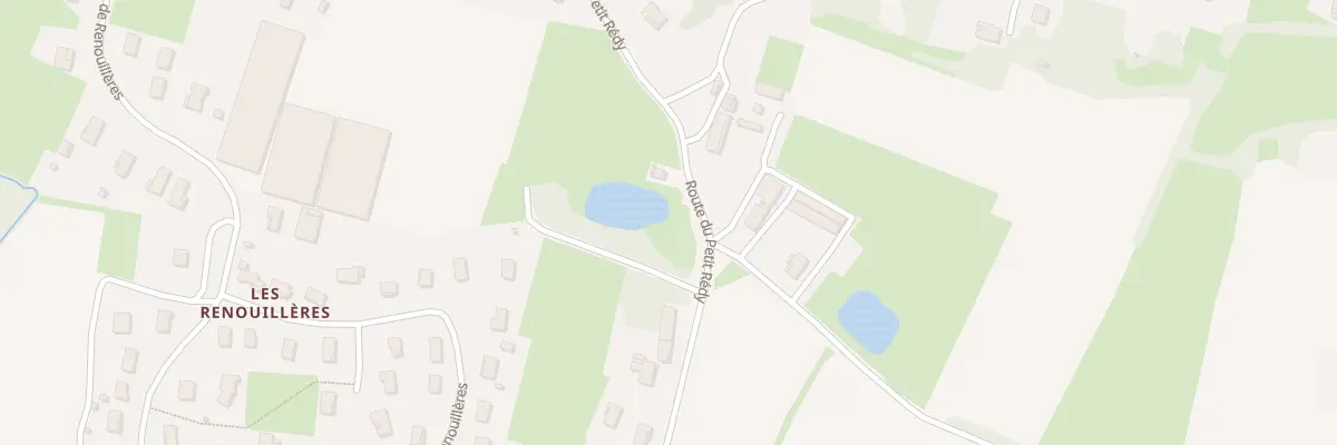 Plan du 210 Rte du Petit Rédy à Sornay
