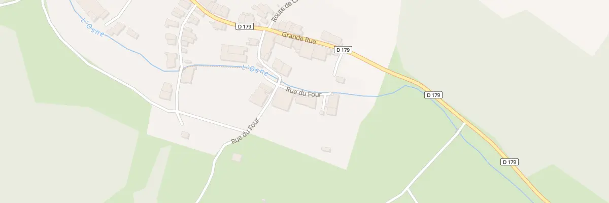 Plan du 9 Rue du Four à Osne-le-Val