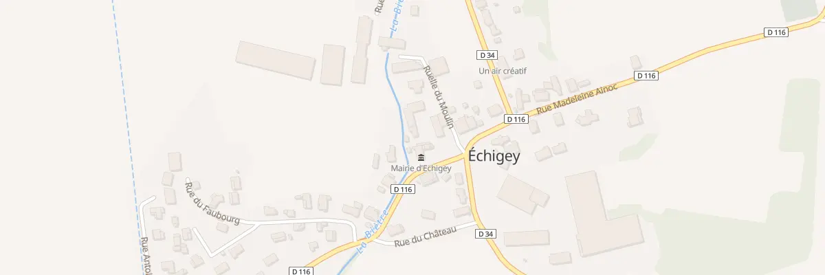 Plan du 1 Rle des Soeurs à Échigey