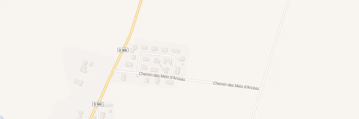 Plan du 10B Rue Claude de Mailly à Arceau
