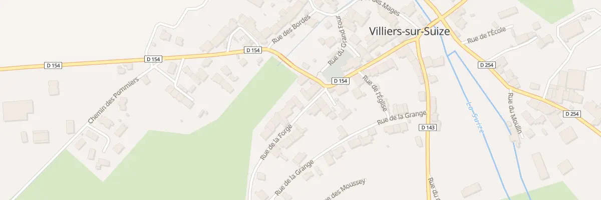 Plan du 4 Rue de la Forge à Villiers-sur-Suize