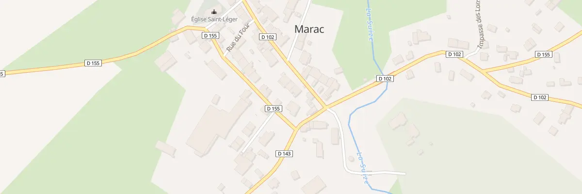 Plan du 3 Rue de Bourgogne à Marac