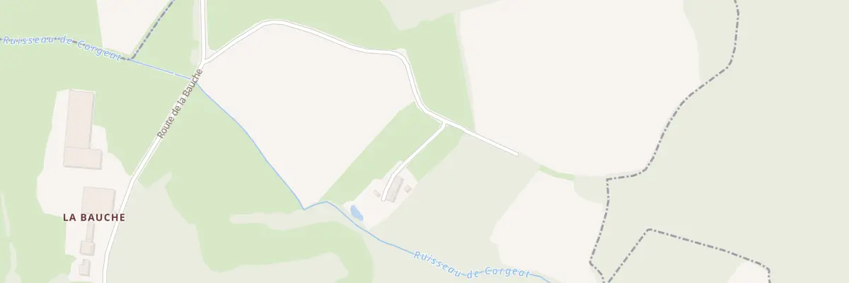 Plan du 1130 Rte de la Bauche à Montpont-en-Bresse