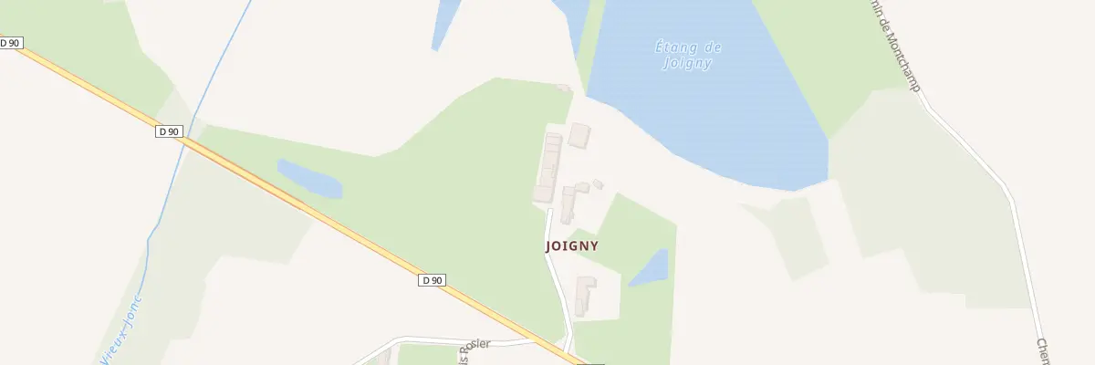 Plan du 170 Che du Mas Joigny à Châtenay