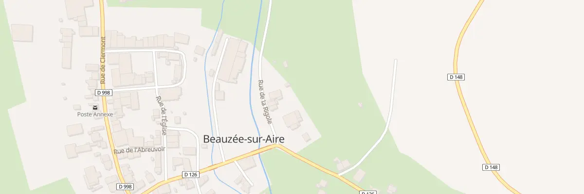 Plan du 6 Rue de la Rigole à Beausite