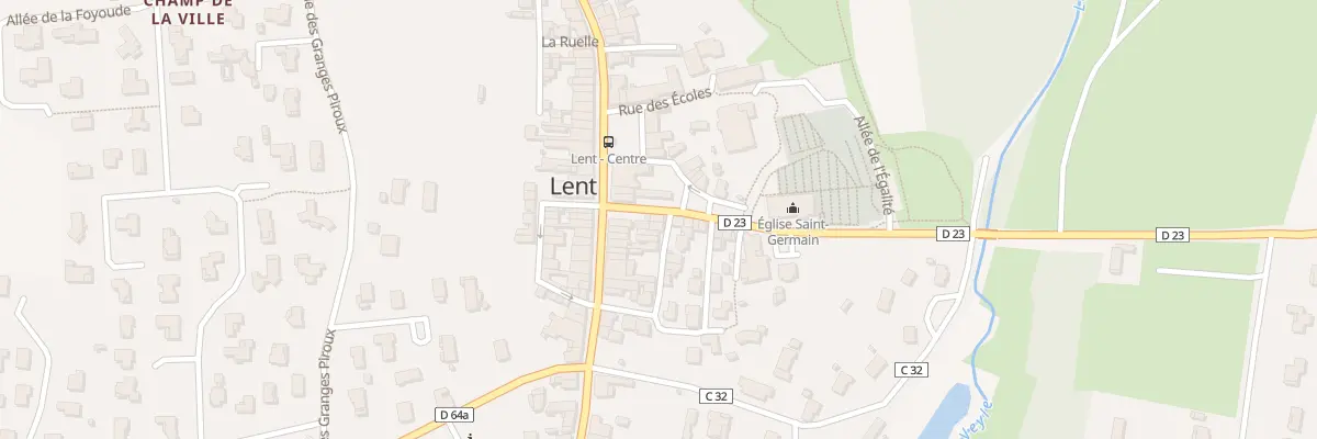Plan du 2 Rle de l’Artisanat à Lent