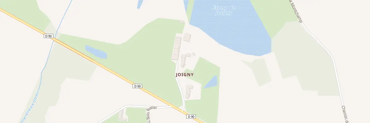 Plan du 110 Che du Mas Joigny à Châtenay