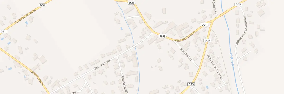 Plan du 12 Rue Nouvelle à Varanges