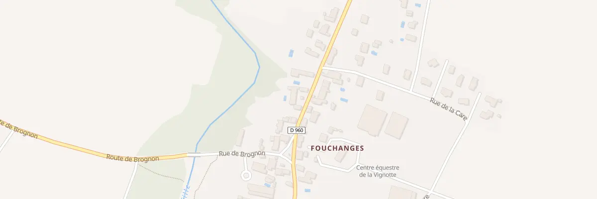 Plan du 39 Rte de Fontaine Francaise Fchg à Arceau