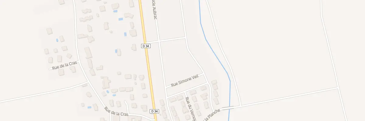 Plan du 6 Rue Simone Veil à Arc-sur-Tille