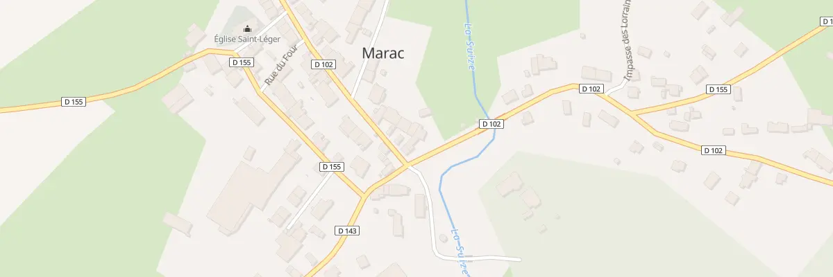 Plan du 1 Pl du Colombier à Marac