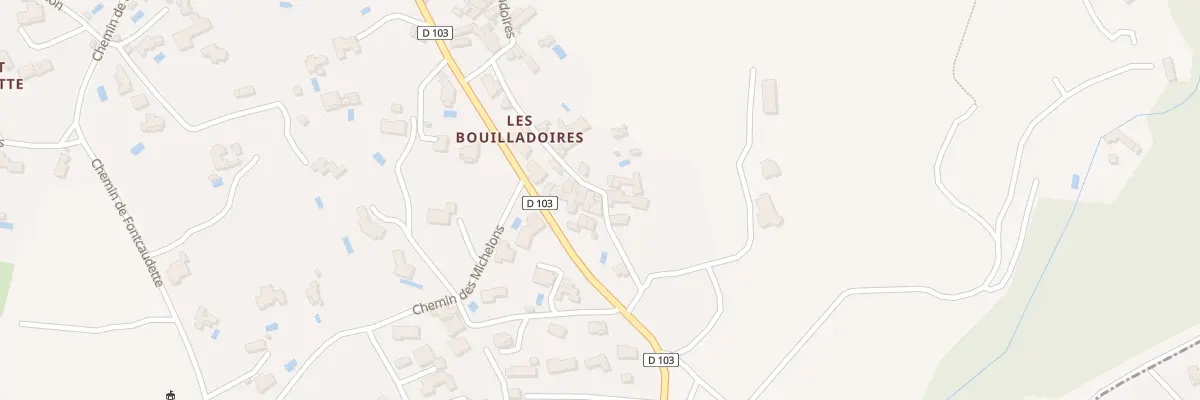 Plan du 6902 Les Bouilladoires à Gordes