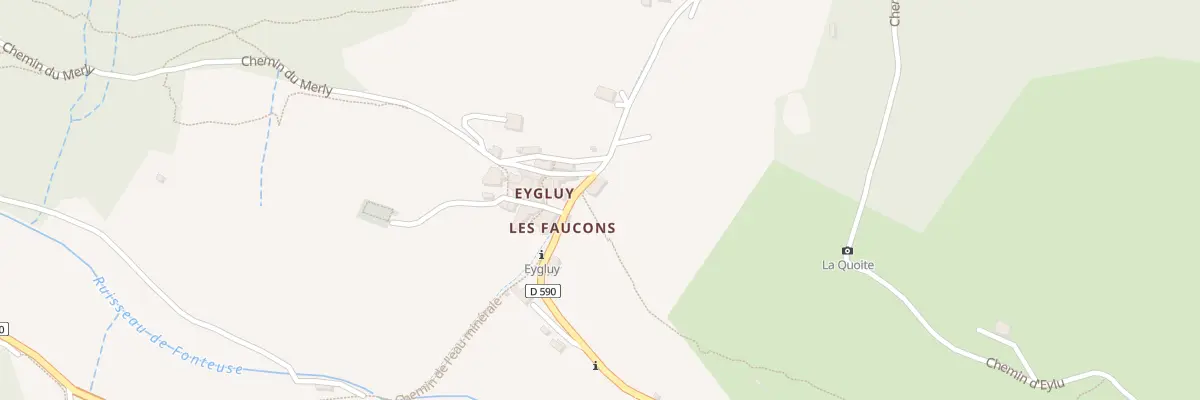 Plan du 5008 Les Faucons à Eygluy-Escoulin