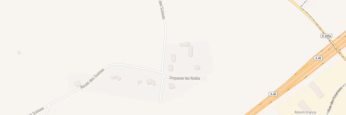Plan du 435 Rte des Suisses à Eymeux
