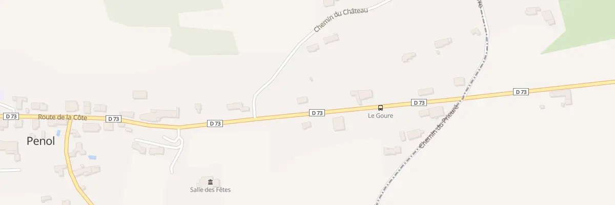 Plan du 985 Rte de la Côte à Penol