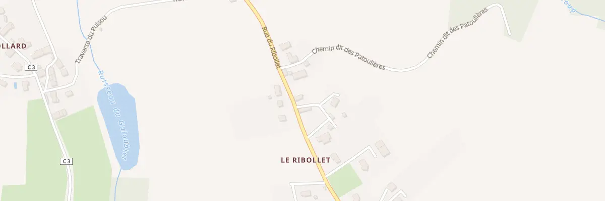Plan du 58 Rue du Ribollet à Four