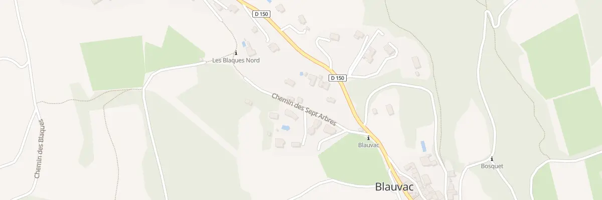 Plan du 130 Che des Sept Arbres à Blauvac