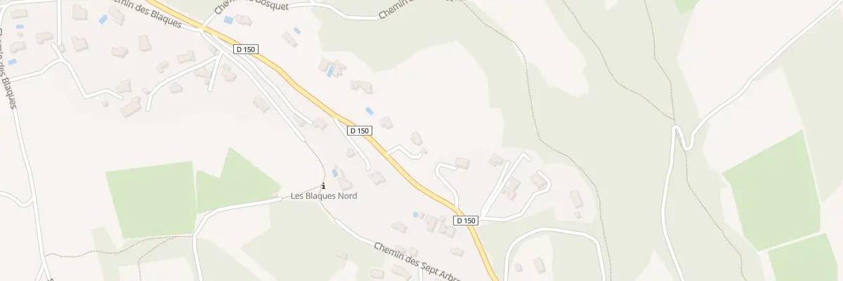 Plan du 498 Rte de Mazan à Blauvac