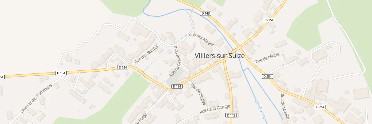 Plan du 1 Rue de l’Eglise à Villiers-sur-Suize