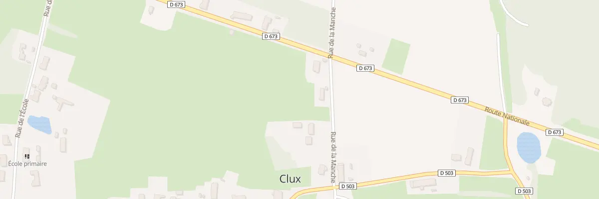 Plan du 7 Rue de la Manche à Clux-Villeneuve