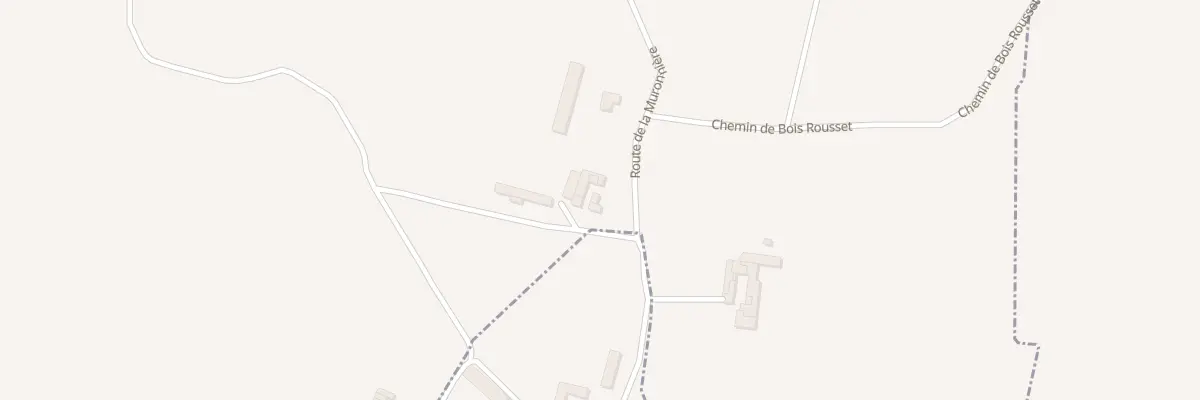 Plan du 1850 Rte de la Muronniere à Montagne