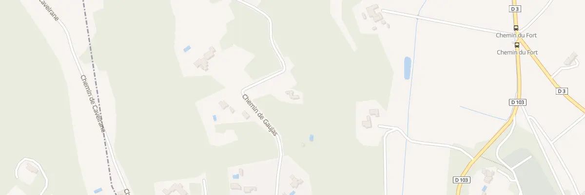 Plan du 5516 Gaujas à Ménerbes