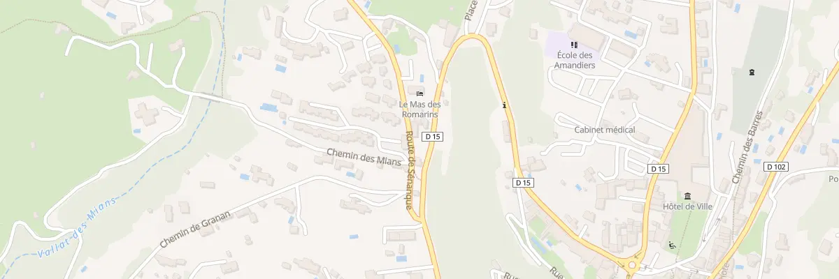 Plan du 5236 Rte de Sénanque à Gordes