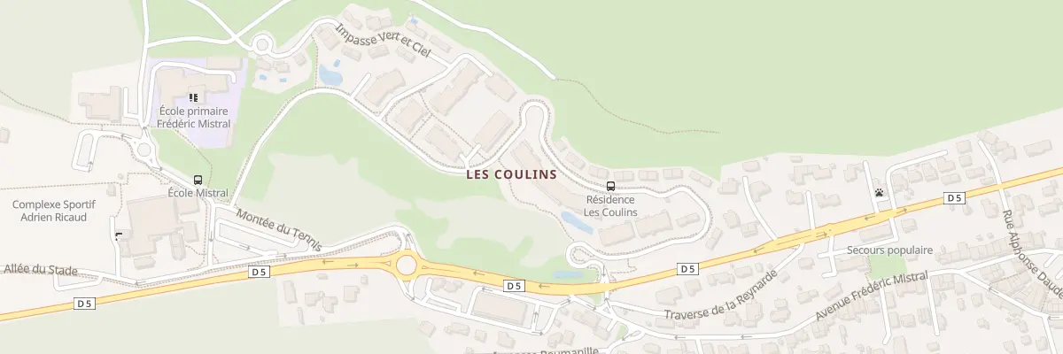 Plan du 490 Av des Coulins à Ensuès-la-Redonne