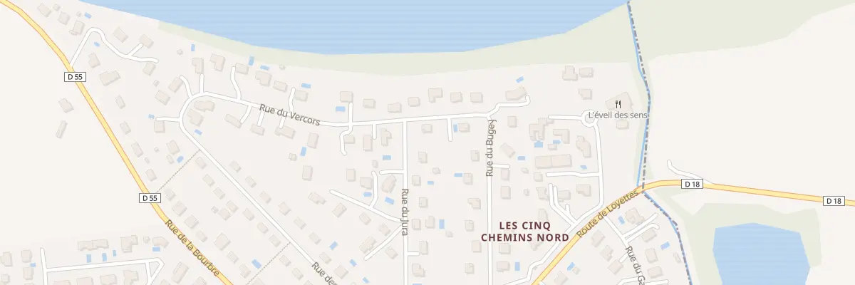 Plan du 16 Rue du Jura à Chavanoz