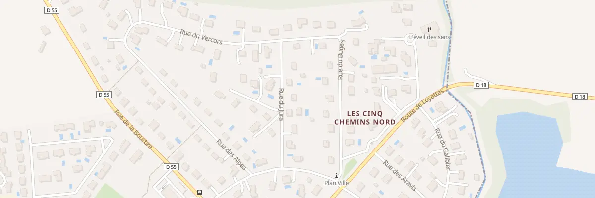 Plan du 10 Rue du Jura à Chavanoz