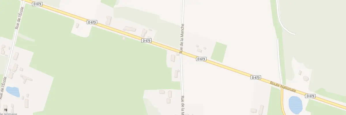 Plan du 9 Rue de la Manche à Clux-Villeneuve