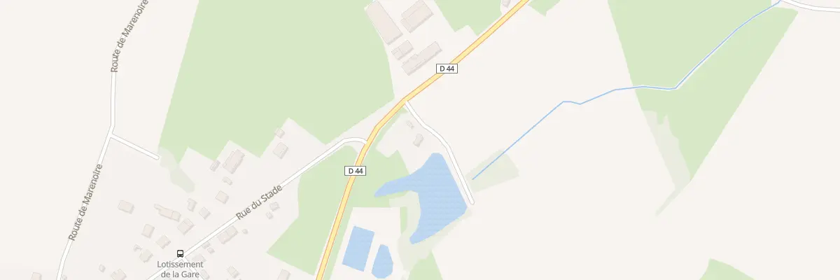 Plan du 2 Rte de Saint Germain à Simard