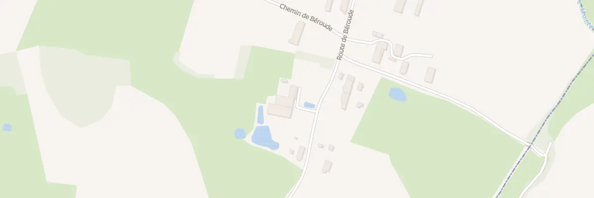 Plan du 1230 Rte de Beroude à Saint-Nizier-le-Bouchoux